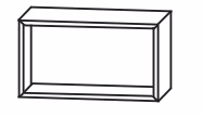Puris Protection1 - Funktionsregal 30 cm / 60 cm / 90 cm - Ansicht 2