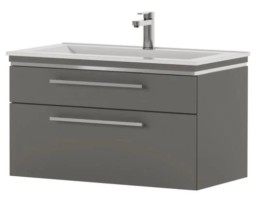Puris Cool Line Waschtisch mit Unterschrank 92 cm - Keramik