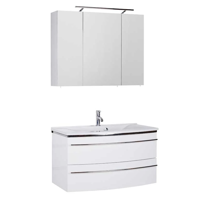 MARLIN 3040city Konfigurator 90 cm - Mineralmarmor - Ansicht 2
