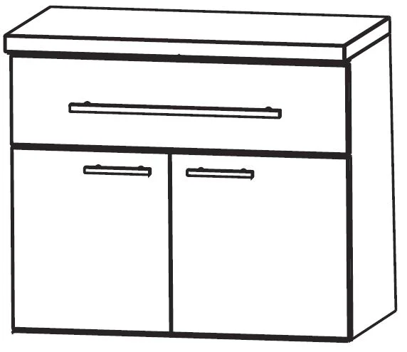 Puris Crescendo Unterschrank 60 cm UNA326A7M - Ansicht 2
