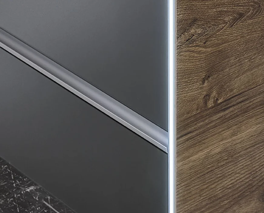 Pelipal 6040 Waschtisch mit Unterschrank 101 cm - 2 Auszüge - Ansicht 7