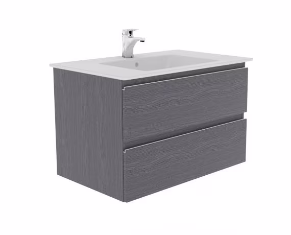 Marlin Bad 3290 Waschtisch mit Unterschrank - 80 cm breit - Ansicht 6