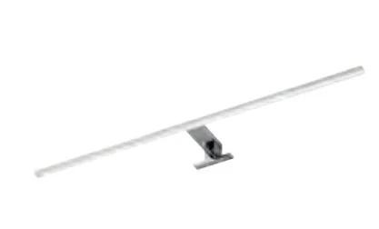 EB LS-AM-600F Aufsatzleuchte Chrom Glanz, LED Plus fähig - Einbauartikel ohne Trafo