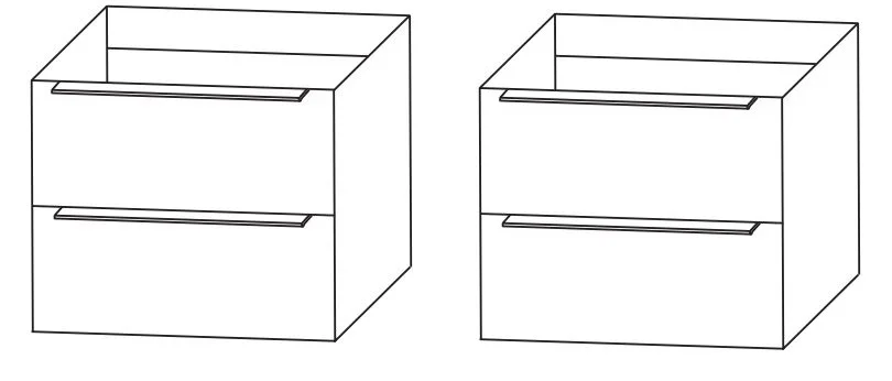 Puris Aspekt Doppelwaschtischset 120 cm - Ansicht 5