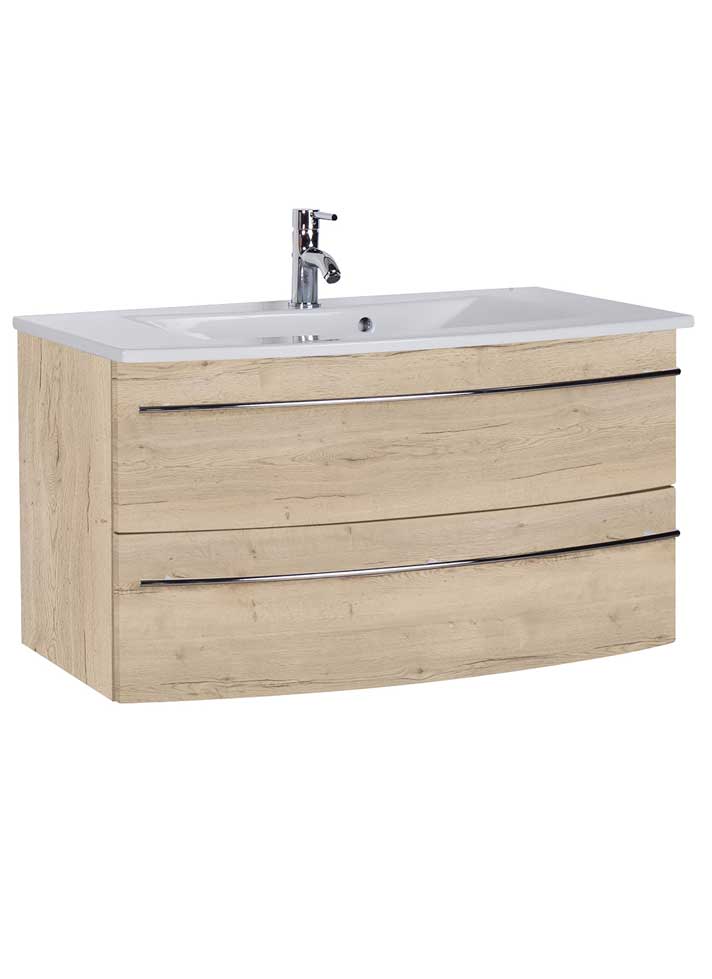 MARLIN 3040city Waschtisch-Set 90 cm - Keramik
