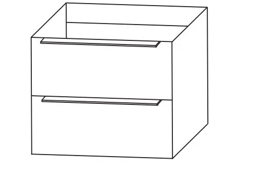 Puris Aspekt Badmöbelset 130 cm - Ansicht 4