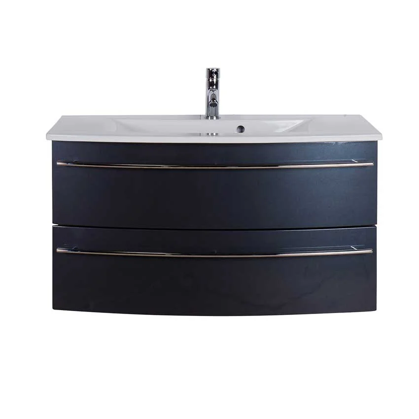 MARLIN 3040city Waschtisch-Set 90 cm - Keramik - Ansicht 5