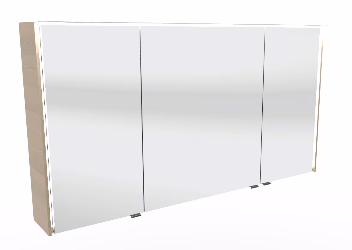 Pelipal 6010 Badmöbel-Set, Becken mittig, 133 cm - Ansicht 9