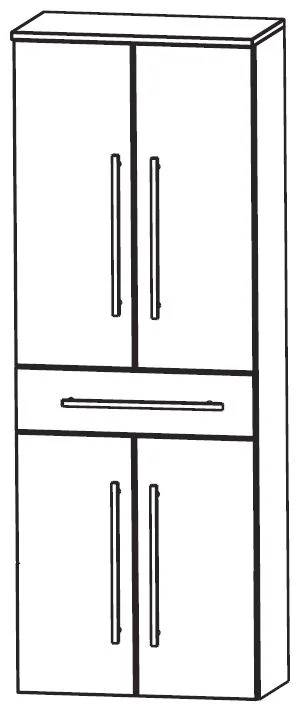 Puris Speed Hochschrank 60 cm HNA056A