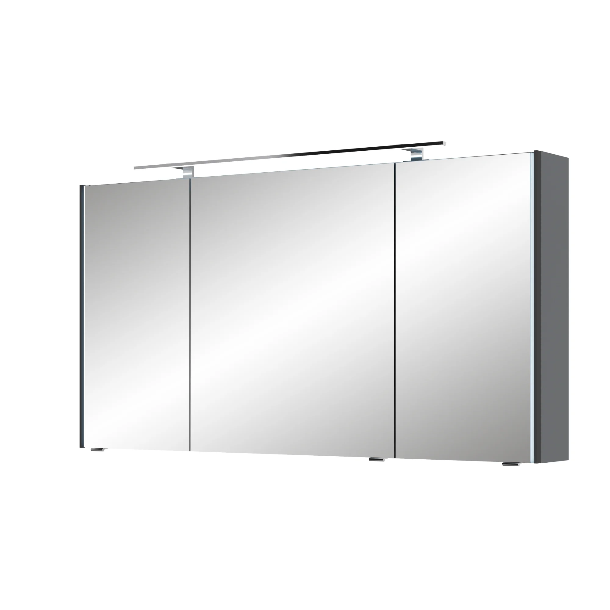 Pelipal 7045 Badmöbel Kombination 130 cm - mit Einzelwaschtisch mit Spiegelschrank - Ansicht 7