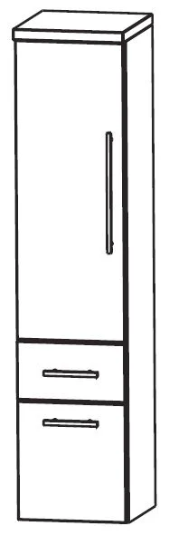 Puris Star Line Mittelschrank 30 cm MNA883A7M - Ansicht 3