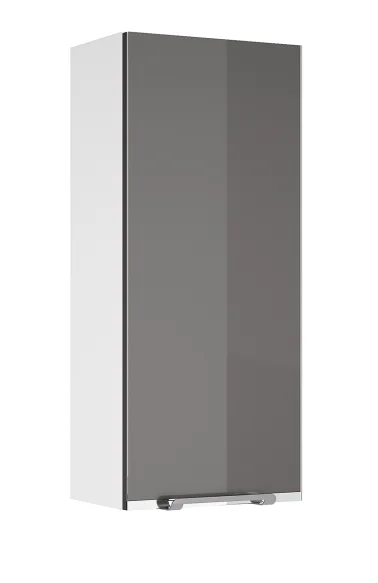 mit Wandschrank 30 cm breit - Glasfront