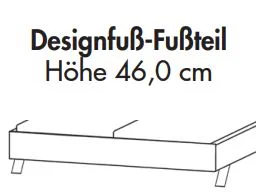 Design-Fußteil