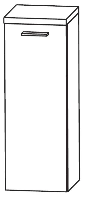 Puris Milano Bad-Highboard 40 cm breit HBA514A