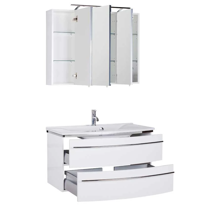 MARLIN 3040city Konfigurator 90 cm - Mineralmarmor - Ansicht 4