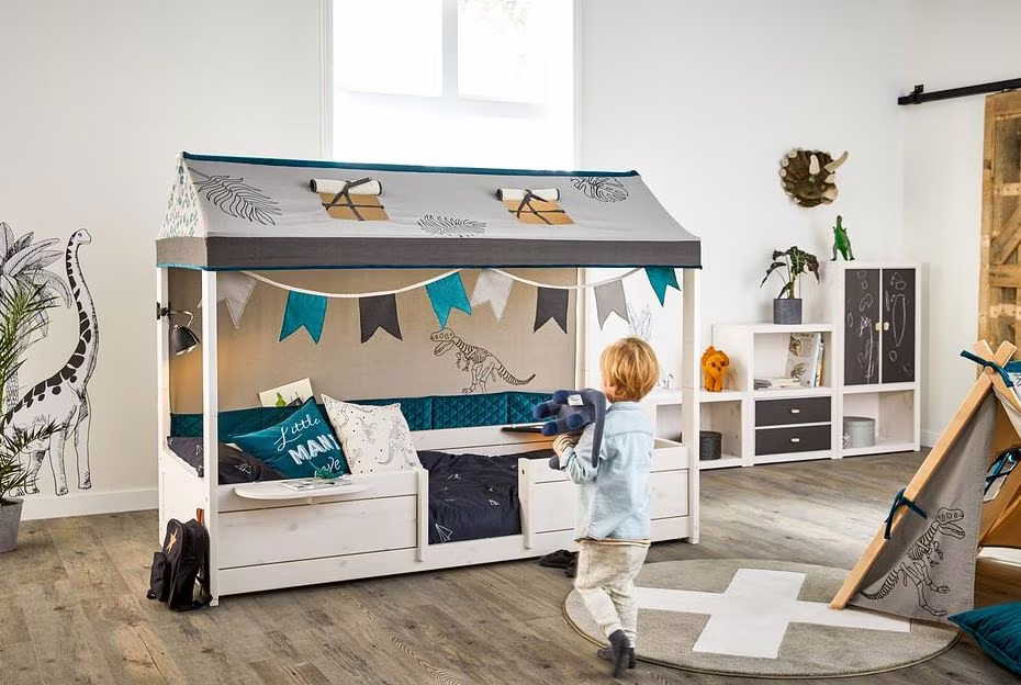 LIFETIME kidsrooms 4 in 1 Bett mit Dachkonstruktion inkl. Deluxe Lattenrost - Ansicht 9