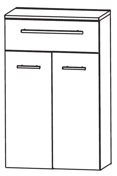 Puris Fresh Highboard 60 cm HBA556W01 - Ansicht 2