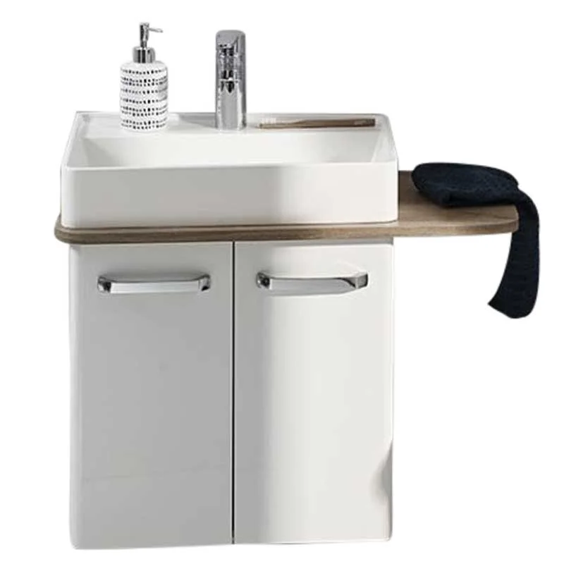 Pelipal 6905 Waschtisch-Set 50 / 71 cm - Ausführung links mit Verbundplatte