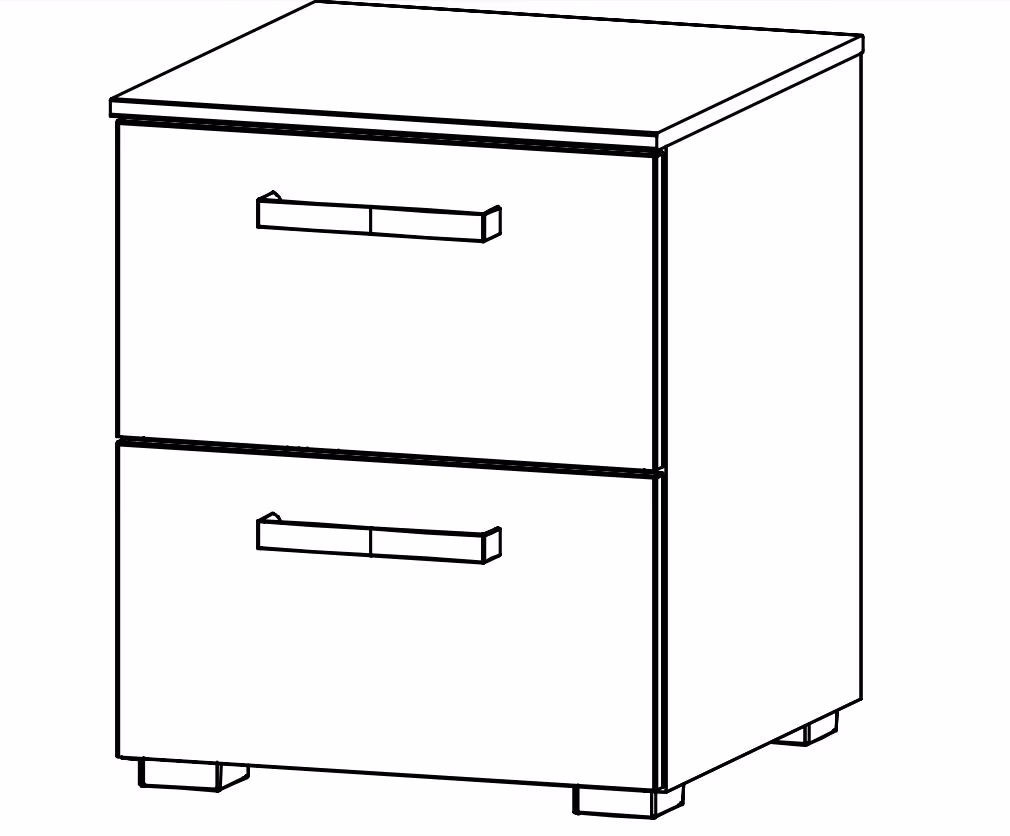 Rauch Select Mavi Extra / Nachttisch - verschiedene Varianten - Ansicht 4