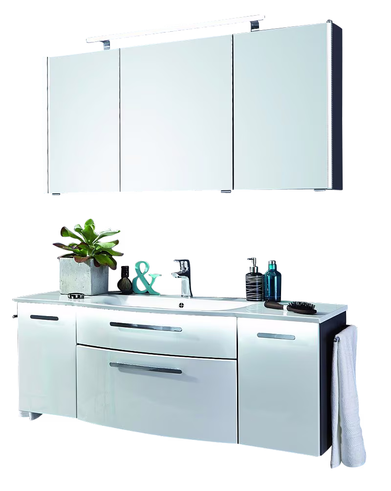 Puris Linea Badmöbel-Set, 130 cm