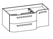 CT-WU03-1148-L-50, 1 Drehtüre rechts, 2 Auszüge links