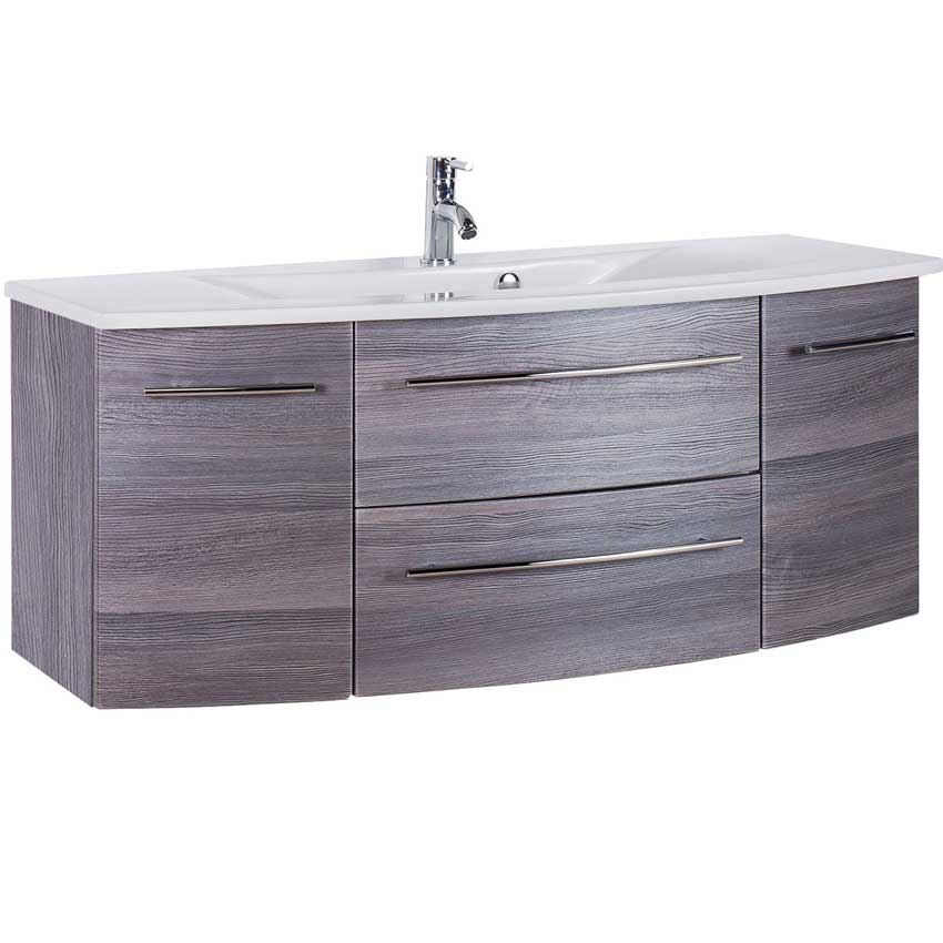 MARLIN 3040city Waschtisch-Set 120 cm - Keramik - Ansicht 4