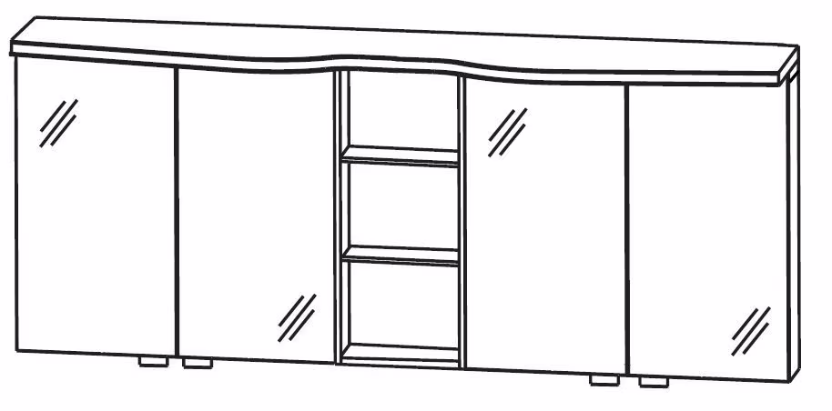Puris Swing Spiegelschrank 180 cm SET4118 3