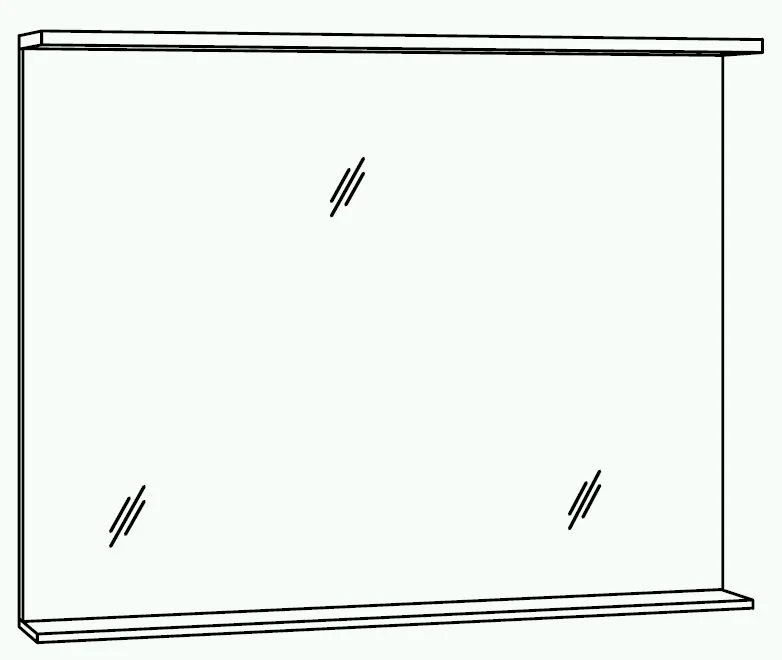Marlin Bad 3060 Spiegelpaneel 90 cm SPOBC9