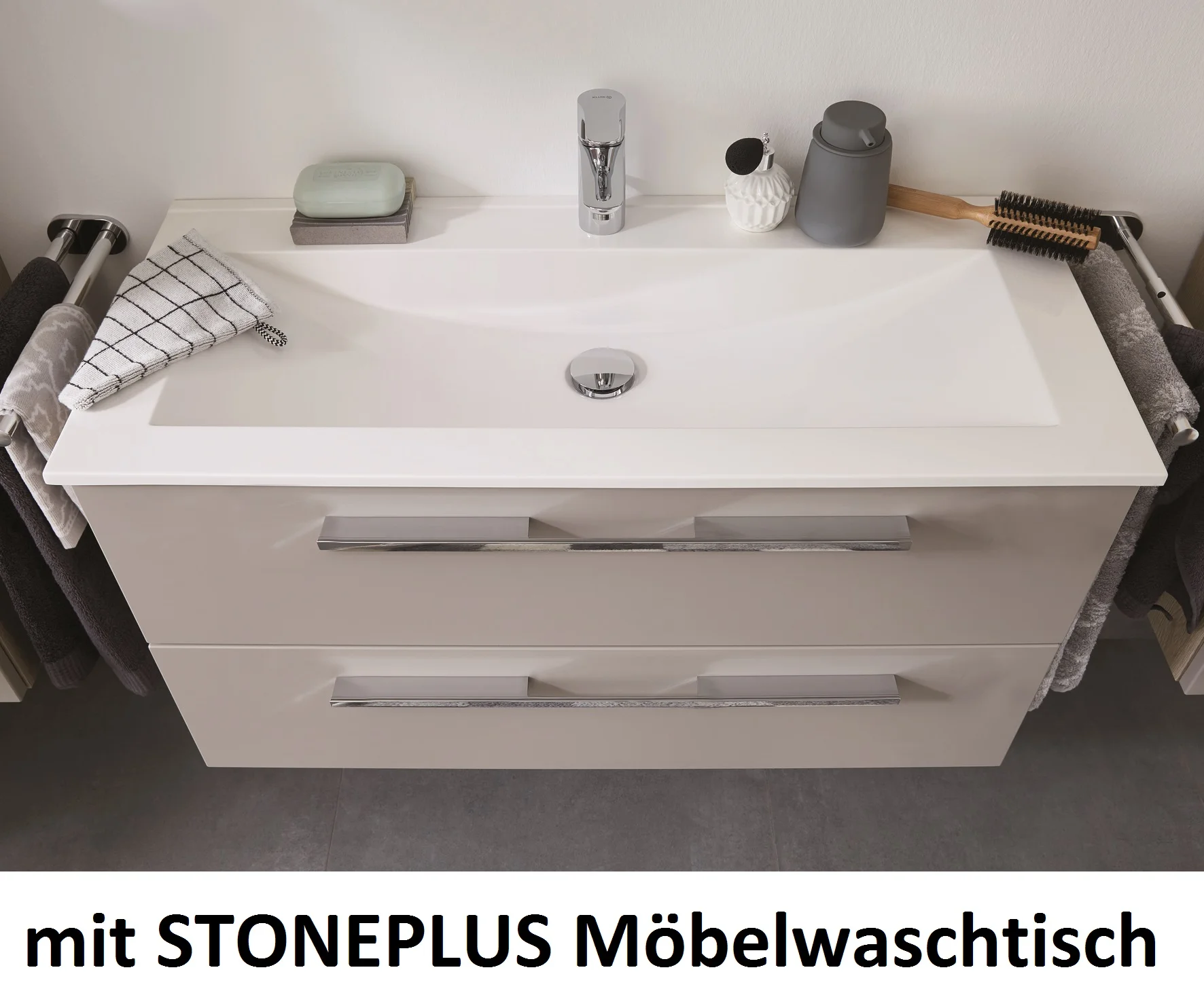 Puris Fine Line Waschtischset 125 cm - Ansicht 5
