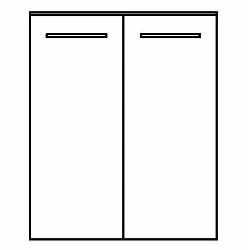 Pelipal 6025 Highboard 60 cm 6025-HB 60-01