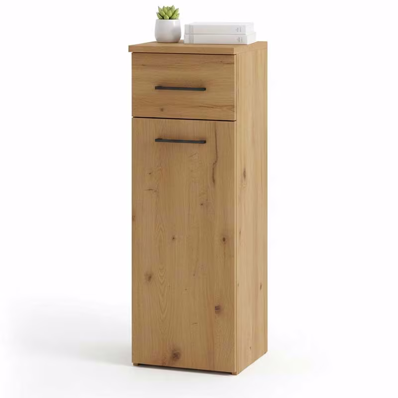Puris Classic Line Highboard mit Wäschekippe 30 cm HBA553A7W
