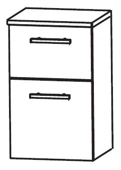 Puris Linea Unterschrank 30 cm UNA343A01 - Ansicht 2