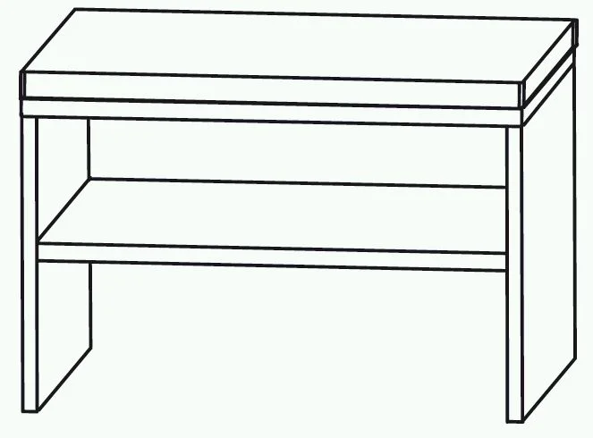 Puris Cool Line Sitzbank 60 cm SETBANK6 - Ansicht 2
