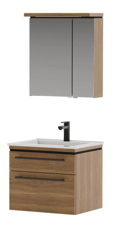 Puris Cool Line Waschtischset 60 cm - Waschtisch variabel - Ansicht 5