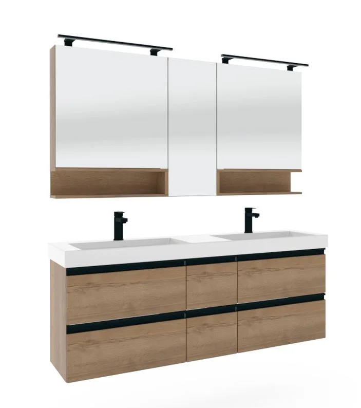 Puris c!puro Spiegelschrank - 150 cm - Ansicht 6