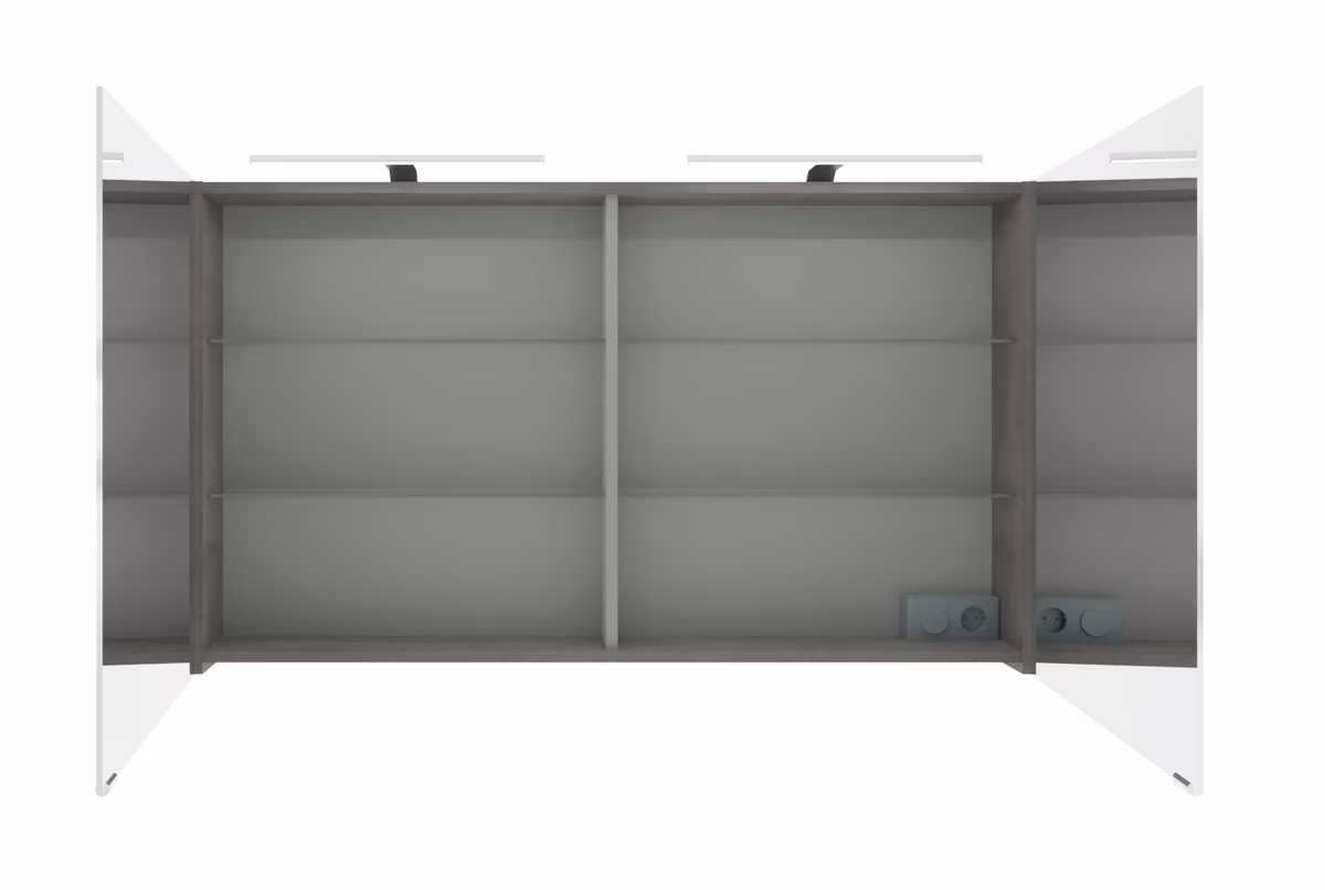 Pelipal 6090 Badmöbelset 120 cm - Doppelwaschbecken - Ansicht 11