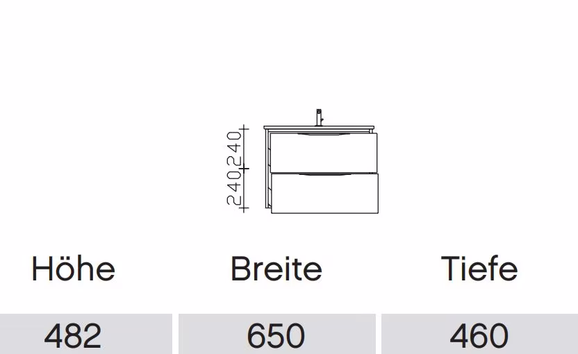Pelipal 6025 Block 67 cm - Konfigurator - Ansicht 5