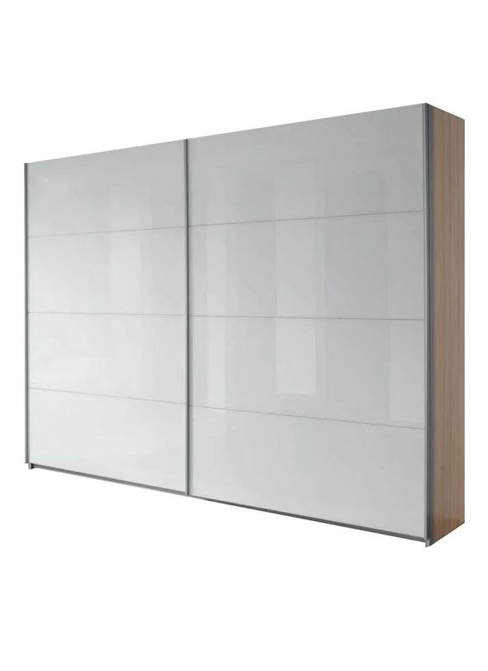 Rauch ORANGE Schwebetürenschrank Quadra Front Glasauflage