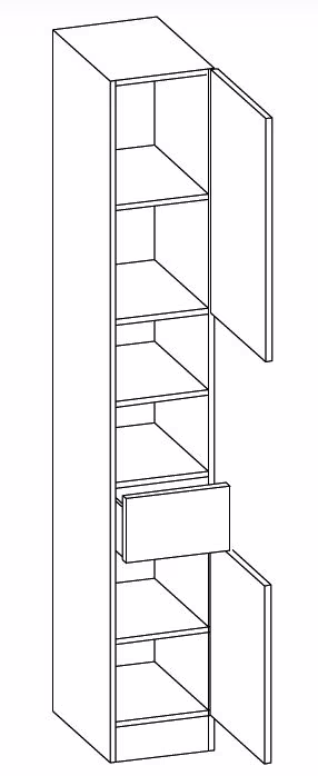 Pelipal Luanda Hochschrank 926.013029 - Ansicht 2
