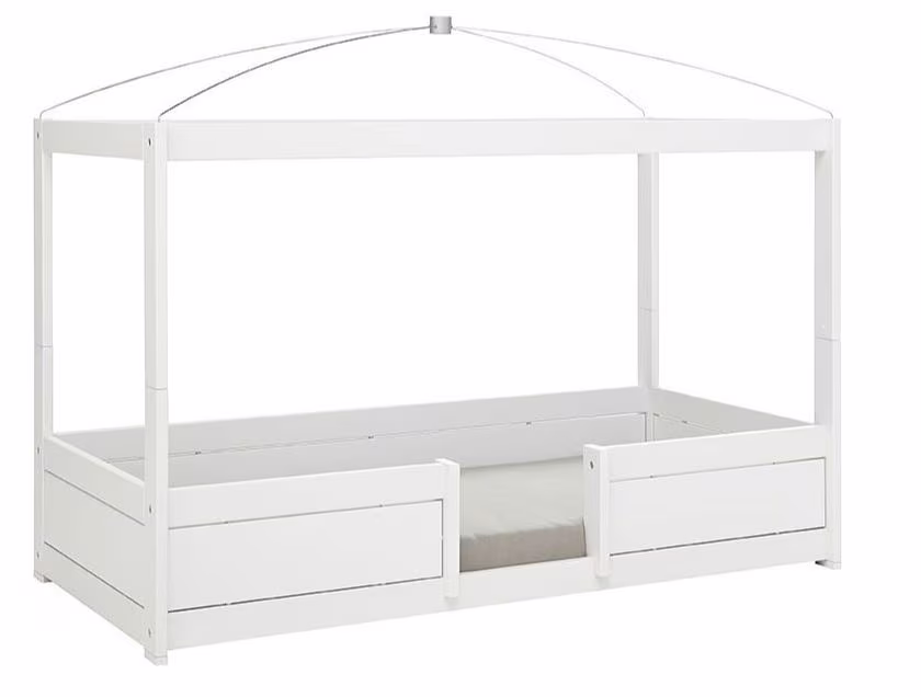 LIFETIME kidsrooms 4 in 1 Bett mit Himmeldach inkl. Deluxe Lattenrost