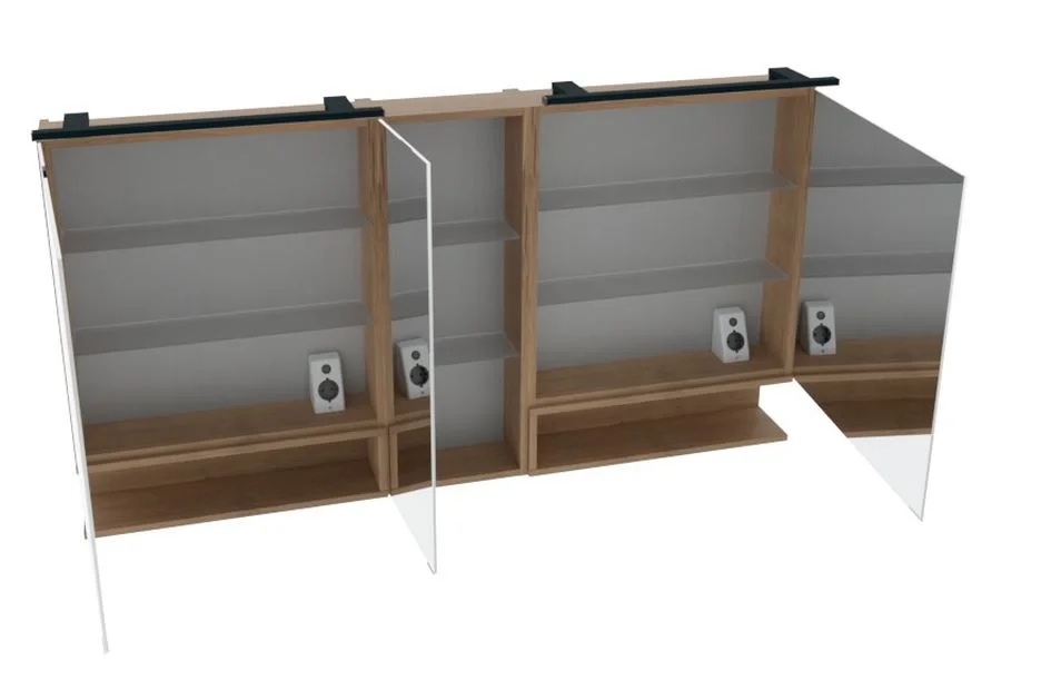 Puris c!puro Spiegelschrank - 150 cm - Ansicht 5