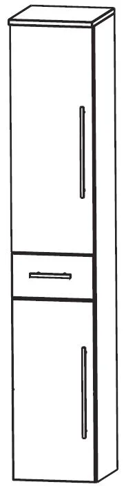 Puris Star Line Hochschrank 40 cm HNA054A7M - Ansicht 2