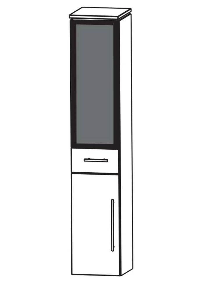 Puris Cool Line Hochschrank 30 cm HNA05325M - Ansicht 2