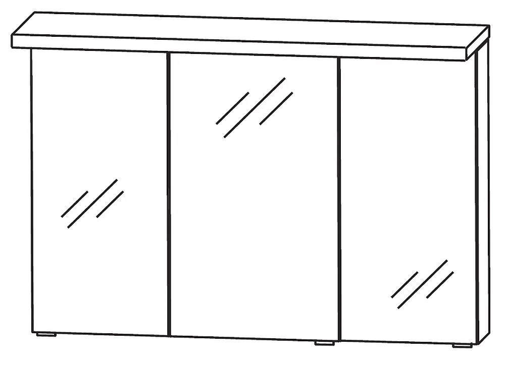 Spiegelschrank 100 cm S2A431068