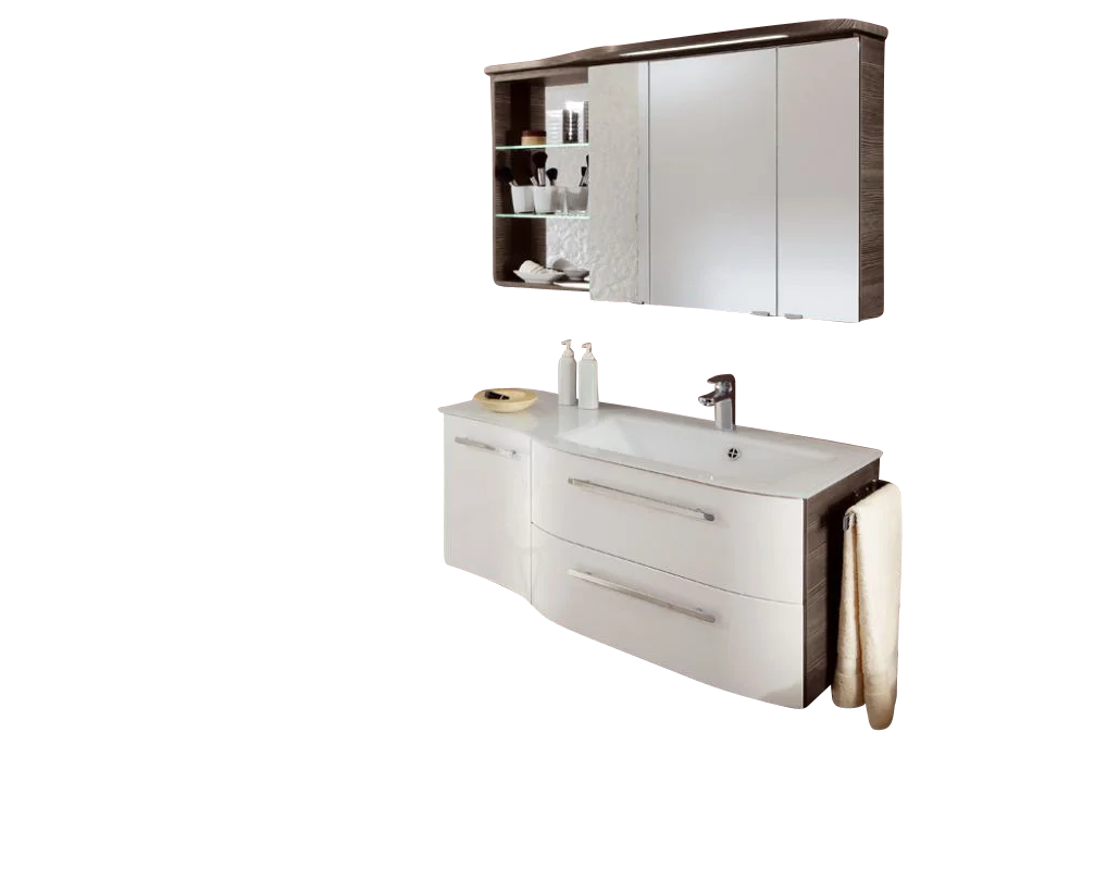 Pelipal Contea Waschtisch-Set 119 cm rechts