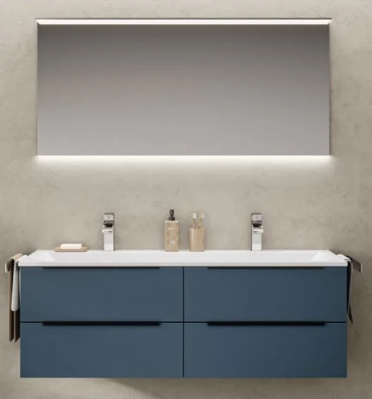 Puris Star Line Badmöbel Set mit Doppelwaschtisch - 140 cm - Ansicht 3