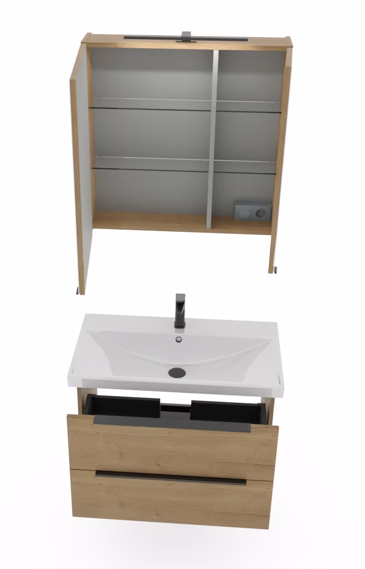 Pelipal 6090 Badmöbelset 80 cm - Ansicht 5