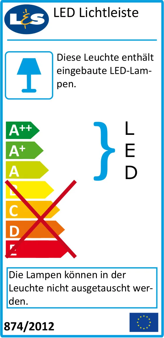 mit LED-Beleuchtung