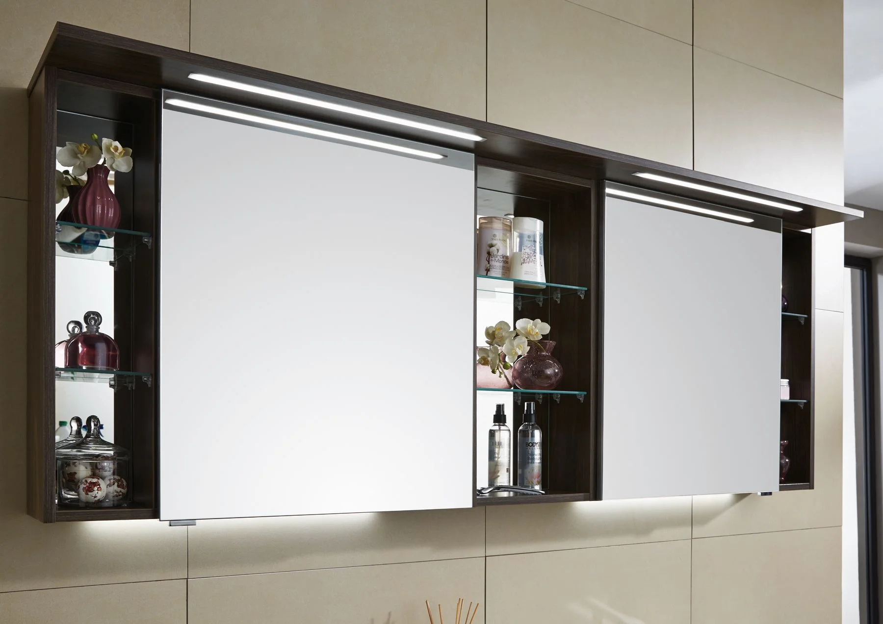 Puris Linea Spiegelschrank 170 cm S2A4217S1 Serie A - Ansicht 2
