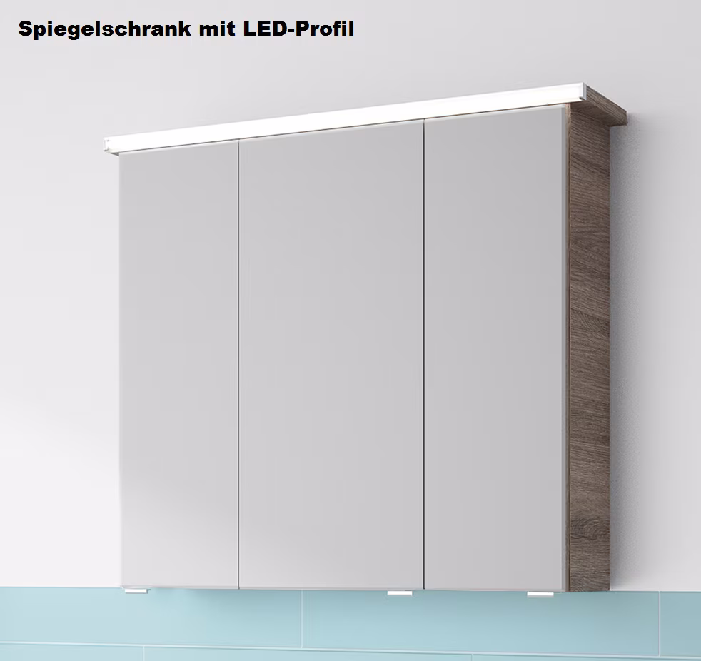 Pelipal TrenTino Badmöbel Set 77 cm - Konfigurator mit Spiegelschränke - Ansicht 8